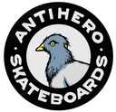 ANTI-HERO PIGEON ROUND STICKER MD