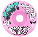 SNOT FRANKY VILLANI SKULL PINK 53MM 99A (Set of 4)