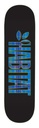 HABITAT TEAM APEX TEXTILE BLACK TWIN TAIL DECK 8.37