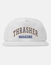 THRASHER DROPOUT SNAPBACK HAT WHITE