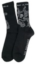 TOY MACHINE VOID SOCKS BLACK