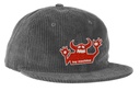 TOY MACHINE OG MONSTER CORD HAT GREY