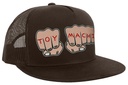 TOY MACHINE FISTS MESH HAT BROWN