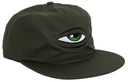 TOY MACHINE SECT EYE SNAPBACK HAT ARMY