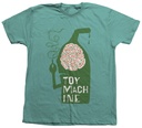 TOY MACHINE SILOWET GREEN SS M