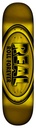REAL TEAM DBX OVAL YELLOW FOIL DECK 8.38