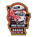 BLACK LABEL OMAR HASSAN NEVER STOP SHOF STICKER