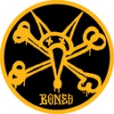 BONES VATO RAT ROUND 5" STICKER