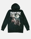 THRASHER X MOUNTAIN WOLVES TREATED BLACK HD/SWT L