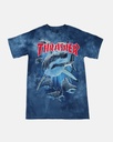 THRASHER X MOUNTAIN SHARK HAND-DYED NAVY SS XL