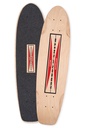 G&S TEAM SQUARE TAIL 29 REISSUE WHEEL WELLS SHAPED DECK 7.375 X 29.0