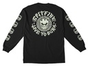SPITFIRE DEATHMASK CLASSIC GLOW BLACK LS XL