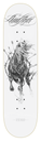 ZERO REYES WILD HEART WHITE DECK 8.25