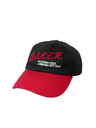 BAKER NARC DAD HAT BLACK/RED