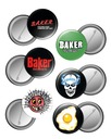 BAKER ANY QUESTIONS BUTTON 6PK