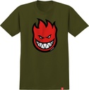 SPITFIRE BIGHEAD FILL MILITARY GREEN/RED SS M