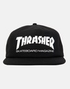 THRASHER SKATE MAG SNAPBACK HAT BLACK/WHITE