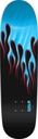 POWELL HOT ROD FLAMES LIGHT BLUE FOIL SHAPED DECK 9.375 X 33.875
