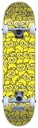 MEOW STICKER PILE CMYK YELLOW COMPLETE 6.75 X 28.50