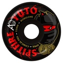 SPITFIRE FORMULA FOUR APRIL YUTO BLACK CONICAL FULL 53MM 99D (Set of 4)