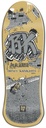 MADRID BRYCE KANIGHTS SKATEBOARDING HALL OF FAME GOLD REISSUE SHAPED DECK 10.00 X 30.00