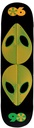 ALIEN WORKSHOP TEAM SCANNER TWIN TAIL DECK 8.25