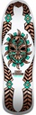 POWELL NICKY GUERRERO MASK WHITE/COPPER FOIL SHAPED DECK 10.0 X 31.75