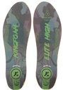 FOOTPRINT KINGFOAM ELITE QUANTUM HEEL INFINITY FOAM GREY CAMO/GREEN HIGH 5MM TOE/10MM HEEL INSOLES SMALL (3-8)