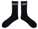 SKATE JAWN LOGO SOCKS BLACK