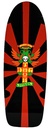DOGTOWN SHOGO KUBO 70'S CLASSIC GLOSS BLACK DECK 10.50 X 30.70