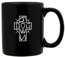 DOGTOWN ESE CROSS LOGO MUG 11 OZ BLACK