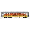 SPITFIRE SAVIE II TRAIN YARD STICKER MD