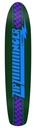 KROOKED TEAM ZIIIIIIIIIINGER LONGBOARD SHAPED DECK 7.70