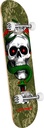 POWELL MCGILL SKULL & SNAKE OLIVE/METALLIC GOLD COMPLETE 8.25 X 31.95