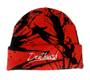 DEATHWISH KUMATE BEANIE RED/BLACK