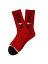 DEATHWISH DEATHSPRAY SOCKS CHERRY