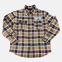 BAKER THORNS FLANNEL JACKET BROWN M