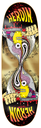 HEROIN TEAM MERGED RAZOREGG GOLD SHAPED DECK 9.75