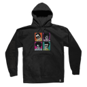 GIRL SKULL OF FAME SQUAD BLACK HD/SWT L