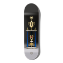 CHOCOLATE TRAHAN BIG CROWN DECK 8.25