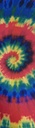 HUH TIE DYE GRIP TAPE SHEET 9.00 X 33.00