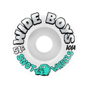 SNOT WIDE BOYS WHITE/BLACK 51MM 101A (Set of 4)