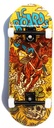LC BOARDS WILD WEST FOAM GRIPTAPE FINGERBOARD COMPLETE 34 X 98