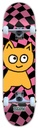 MEOW BIG CAT CHECKER TWIST PINK MINI COMPLETE 6.50 X 28.00