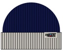 HABITAT CONTRAST CUFF BEANIE BLUE/WHITE