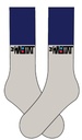 HABITAT CONTRAST CUFF SOCKS BLUE/WHITE