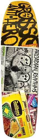ANTI-HERO GROSSO PIGEON VISION SHAPED DECK 9.25