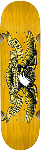 ANTI-HERO TEAM MISREGISTERED EAGLE WITH WHEEL WELLS DECK 9.00