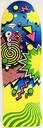 BRAND-X TEAM WEIRDO 2 SHAPED DECK 10.00 X 30.50 (HAND SCREENED)