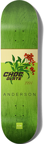 CHOCOLATE ANDERSON VINTAGE BURN POP SECRET DECK 8.25